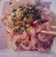 ミミガー塩だれ