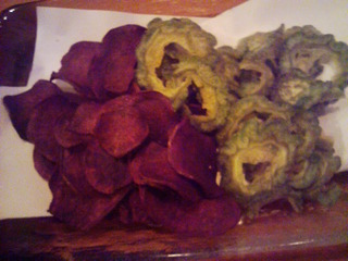 ゴーヤチップａｎｄ紅芋チップ