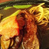 レバーステーキ