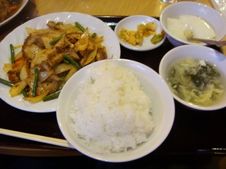 牛モツの四川風炒め