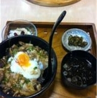 森の恵みのたまご丼