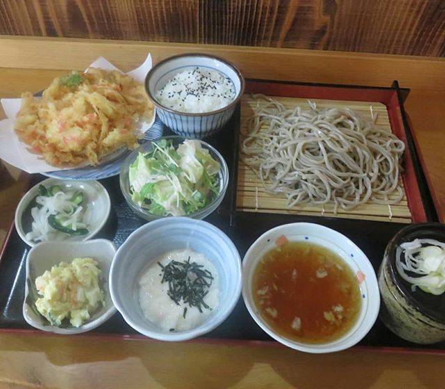 おはぐろそばセット