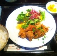 若鶏のから揚げ定食