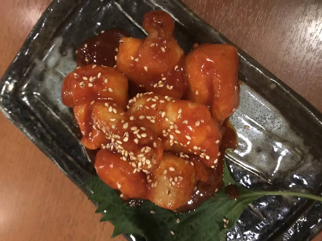 トッポギ風揚げ餅