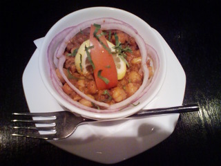 ヒヨコ豆のスパイシー炒め