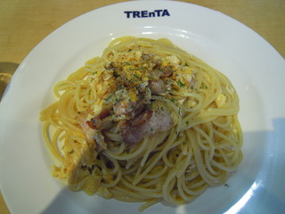 しょうゆのカルボナーラ