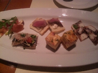 前菜5種盛り合わせ