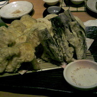 地野菜の天ぷら