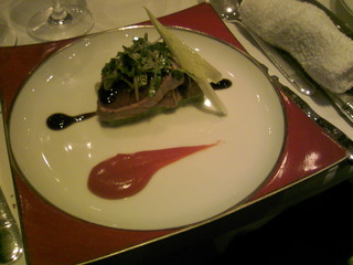 初ガツオとアボカドのテリーヌ