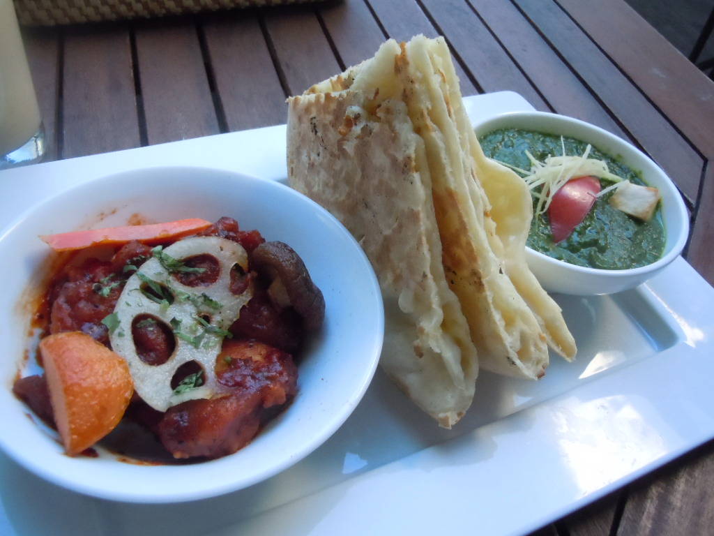 秋の根菜とチキンフライセット