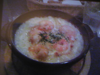 エビマカロニグラタン