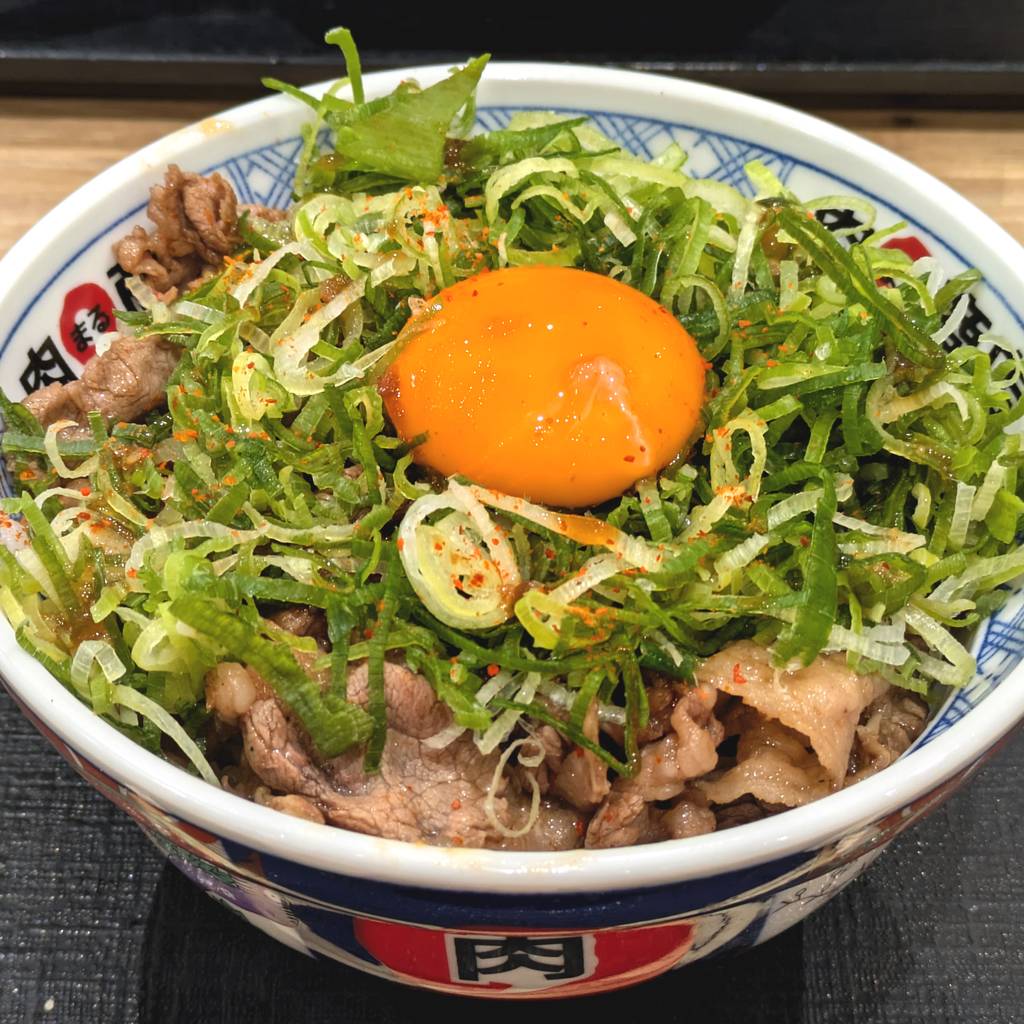 ねぎたま牛カルビ丼