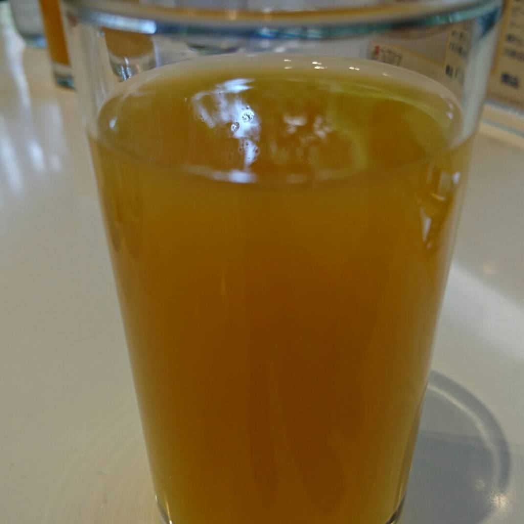 イノダコーヒ本店の、京の朝食のオレンジジュースです。
