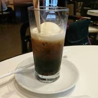 イノダコーヒ本店の、京の朝食のアイスコー…