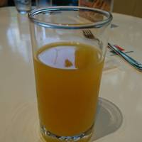 イノダコーヒ本店の、京の朝食のオレンジジ…