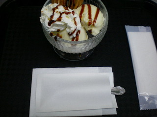 焦がしカラメルのチュロスパフェ