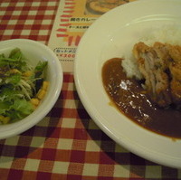 チキンカツカレーセット
