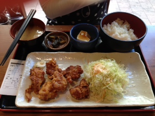 やみつきの醤油から揚げ定食