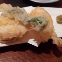 イカと野菜の天ぷら