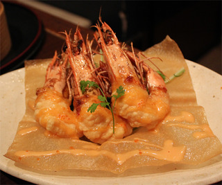 大海老の豆乳揚げ