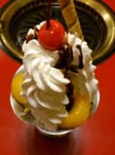 チョコレートパフェ