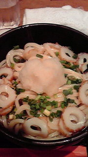 冷ぶっかけうどん