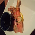 ズワイ蟹のお刺身