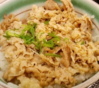 塩牛丼