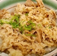 塩牛丼