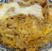牛ハイカラとじ丼