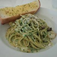 ほうれん草のクリームパスタ