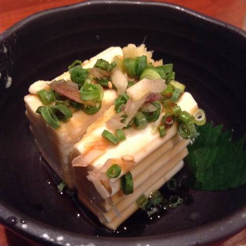 お通し 奴豆腐