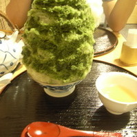 抹茶のかきごおり