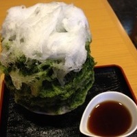 抹茶かき氷