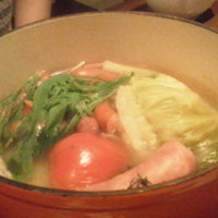 初夏のお野菜と魚貝類の贅沢な盛り合わせ