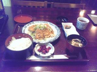 豚ロース竜田揚げ定食