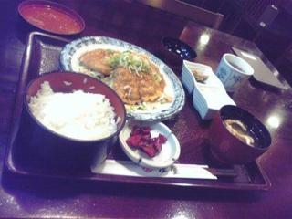 豚ロース竜田揚げ定食