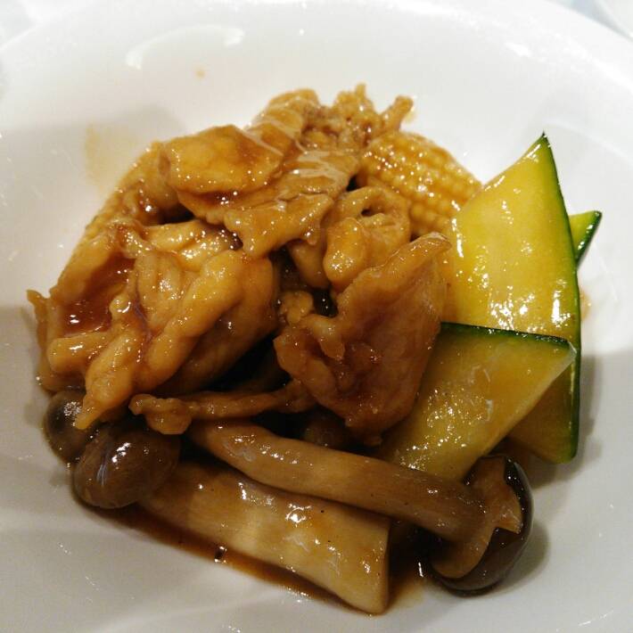 豚肉と野菜オイスターソース炒め