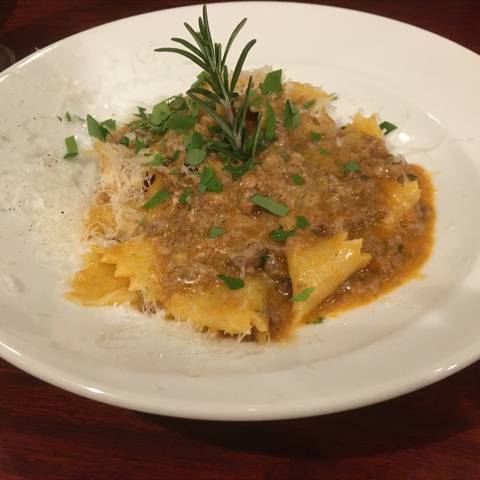 ミートソースのパッパデッレ