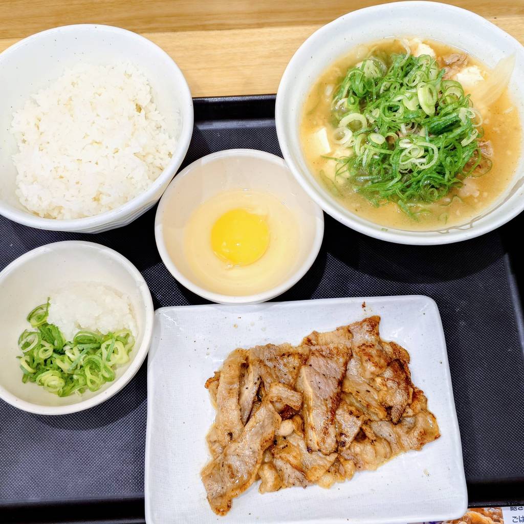 具だくさん肉吸い カルビ焼肉定食