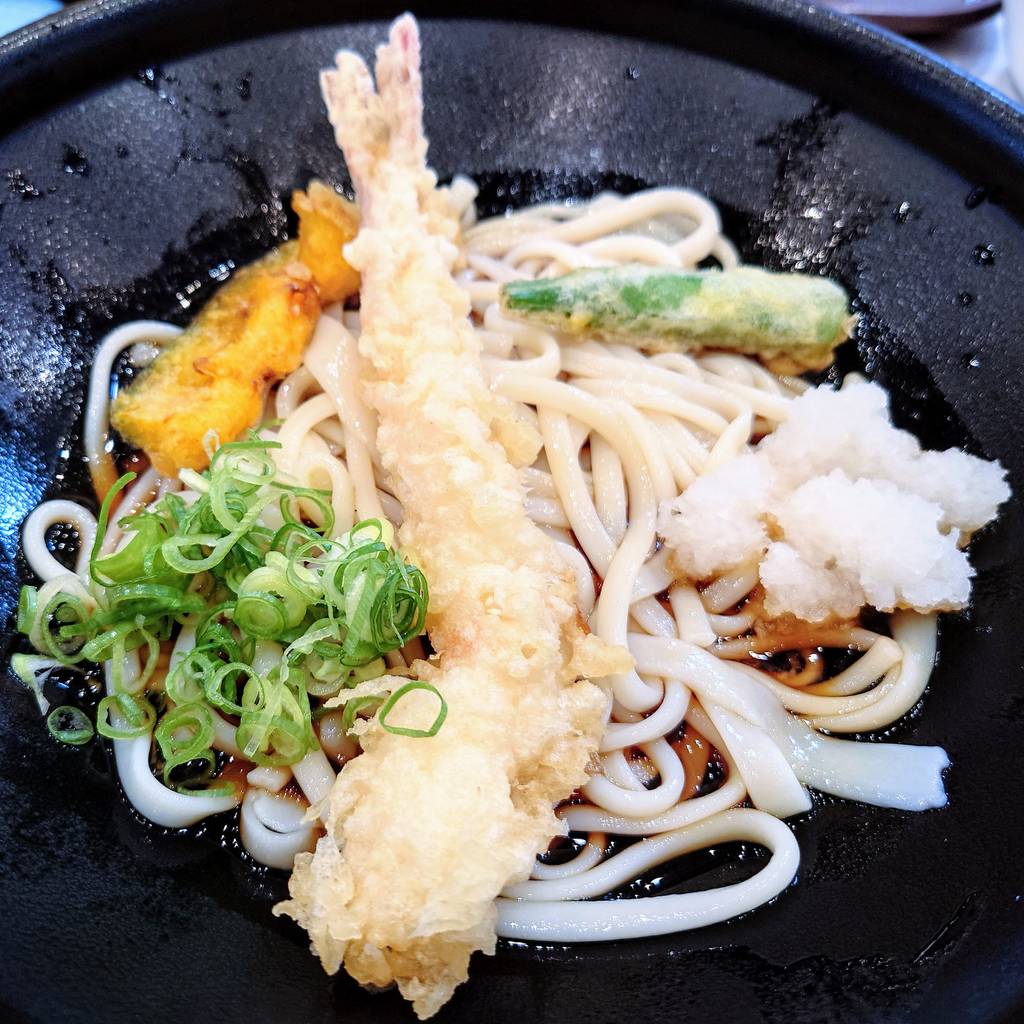 大海老天おろしうどん