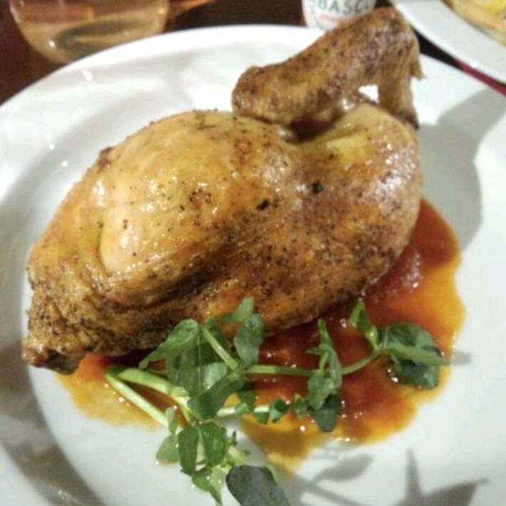 ローストチキン半身