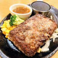 ビーフハンバーグステーキランチ