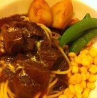 ビヤホールのタンシチュー