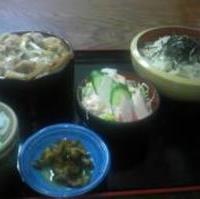 開化丼セット