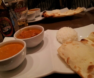 Ｂセット　デュオ　ランチ　２種類カレーランチ