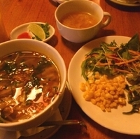 鶏肉のフォー　ランチセット