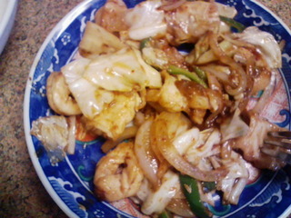 シロコロの味噌炒め