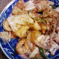 シロコロの味噌炒め