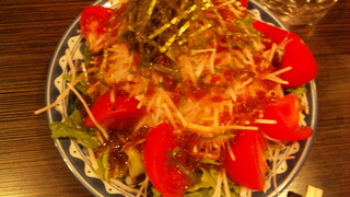 大根とトマトのサラダ